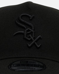 New Era Chicago White Sox 'Easy Black' 9FORTY A-Frame Snapback Black/Black