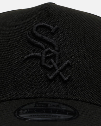 New Era Chicago White Sox 'Easy Black' 9FORTY A-Frame Snapback Black/Black