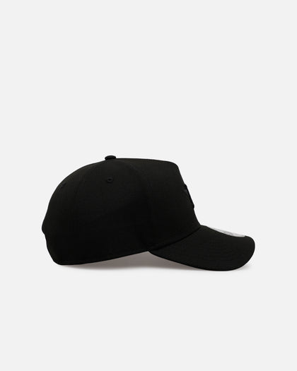 New Era Houston Astros 'Easy Black' 9FORTY A-Frame Snapback Black/Black
