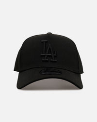 New Era Los Angeles Dodgers 'Easy Black' 9FORTY A-Frame Snapback Black/Black