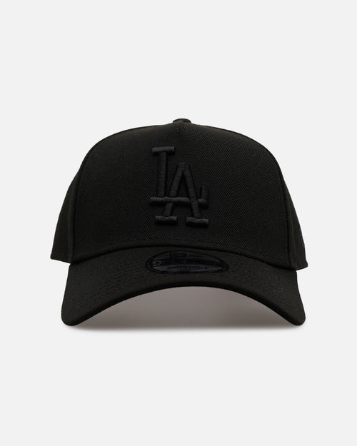 New Era Los Angeles Dodgers 'Easy Black' 9FORTY A-Frame Snapback Black/Black
