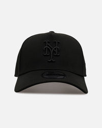 New Era New York Mets 'Easy Black' 9FORTY A-Frame Snapback Black/Black
