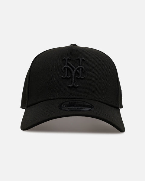 New Era New York Mets 'Easy Black' 9FORTY A-Frame Snapback Black
