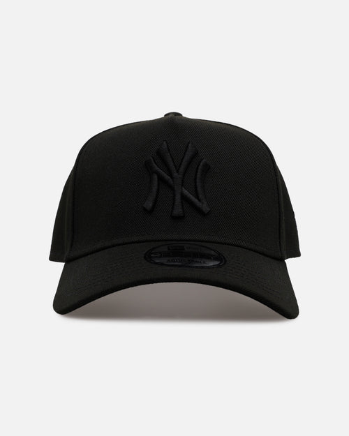 New Era New York Yankees 'Easy Black' 9FORTY A-Frame Snapback Black/Black