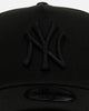 New Era New York Yankees 'Easy Black' 9FORTY A-Frame Snapback Black/Black