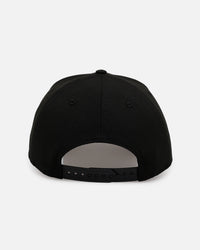 New Era Oakland Athletics 'Easy Black' 9FORTY A-Frame Snapback Black/Black