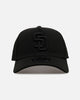 New Era San Diego Padres 'Easy Black' 9FORTY A-Frame Snapback Black/Black