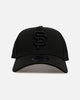 New Era San Francisco Giants 'Easy Black' 9FORTY A-Frame Snapback Black/Black