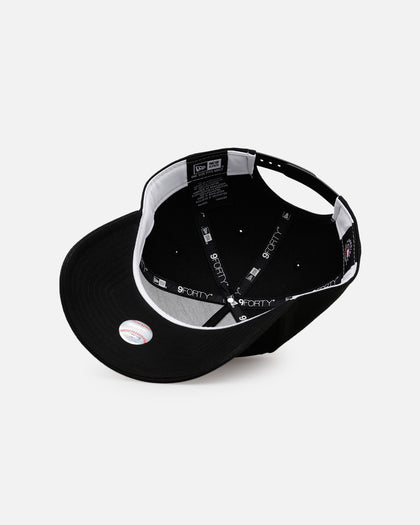 New Era Washington Nationals 'Easy Black' 9FORTY A-Frame Snapback Black/Black