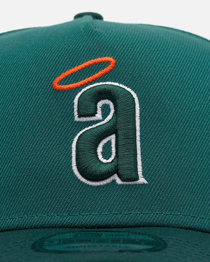 New Era California Angels 'Citrus 2.0' 9FORTY A-Frame Snapback Dark Green/Orange