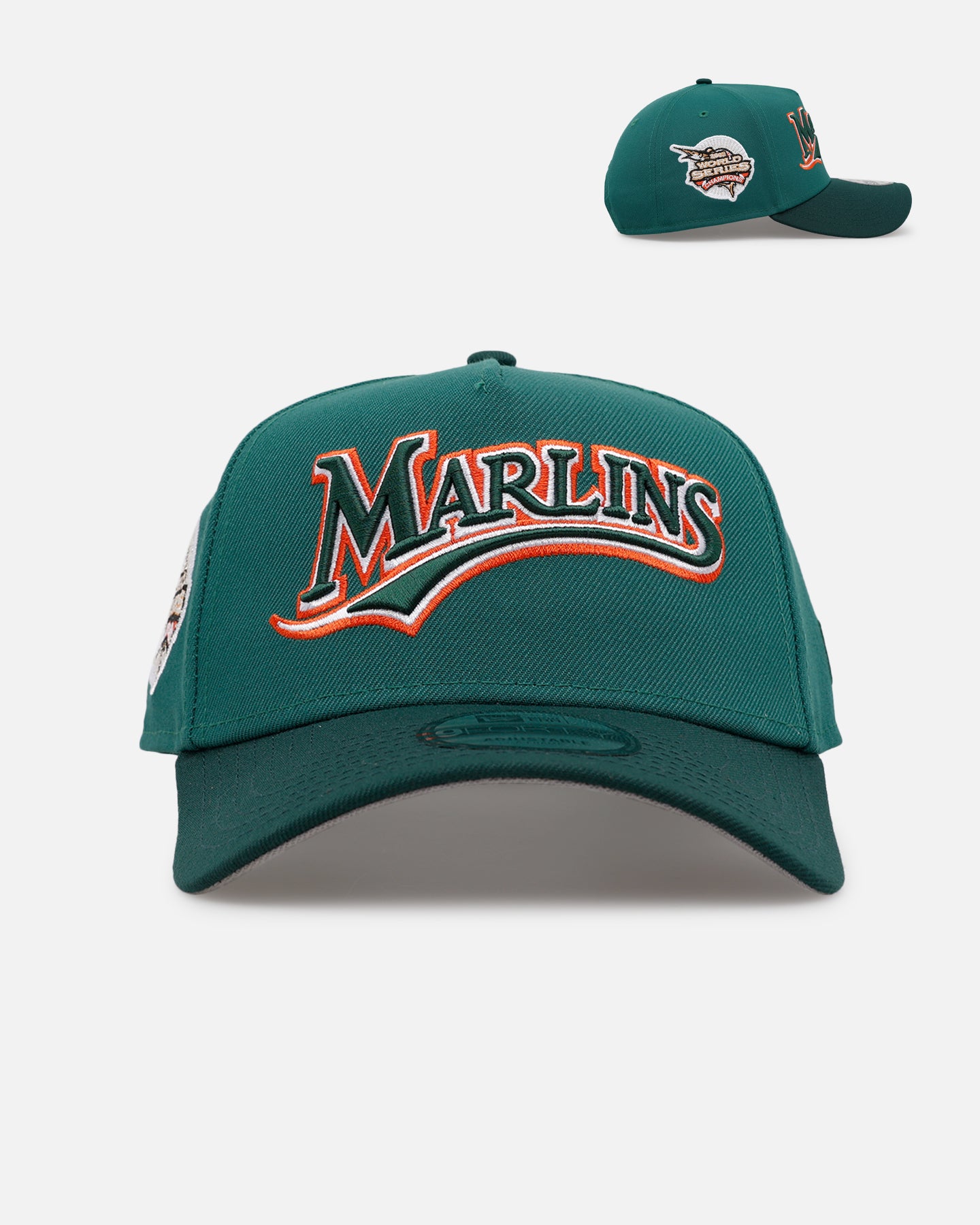 New Era Florida Marlins 'Citrus 2.0' 9FORTY A-Frame Snapback Dark