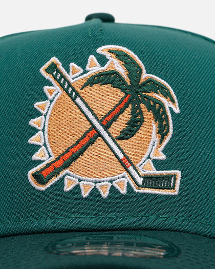 New Era Florida Panthers 'Citrus 2.0' 9FORTY A-Frame Snapback Dark Green/Orange