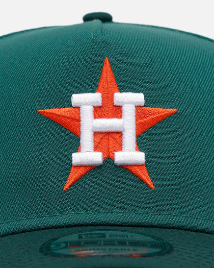 New Era Houston Astros 'Citrus 2.0' 9FORTY A-Frame Snapback Dark Green/Orange