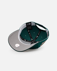 New Era Los Angeles Dodgers 'Citrus 2.0' 9FORTY A-Frame Snapback Dark Green/Orange