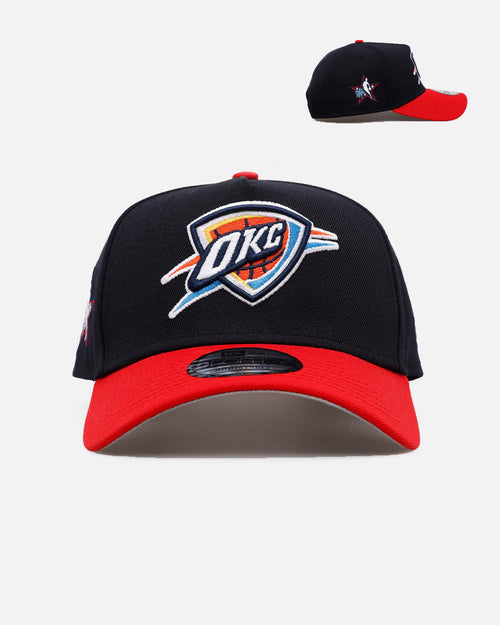 New Era Oklahoma City Thunder 'All Star Game 2026' 9FORTY A-Frame Snapback Navy/Red