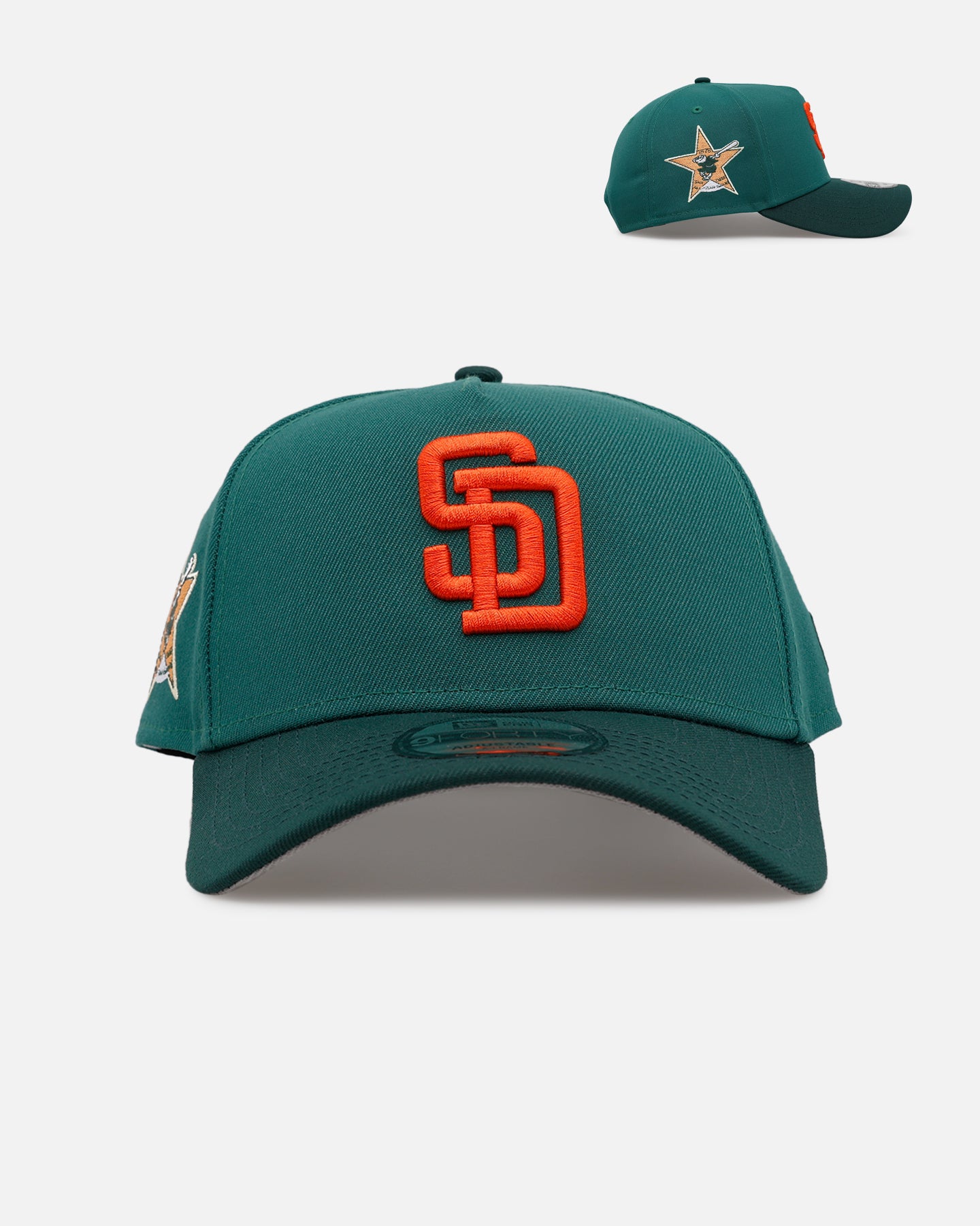 New Era San Diego Padres 'Citrus 2.0' 9FORTY A-Frame Snapback Dark