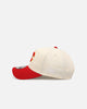 New Era Calgary Flames 'Team Color Visor' 9FORTY A-Frame Snapback Chrome/Official Team Color