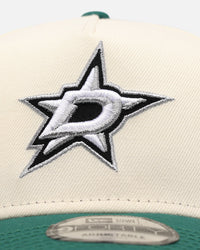 New Era Dallas Stars 'Team Color Visor' 9FORTY A-Frame Snapback Chrome/Official Team Color