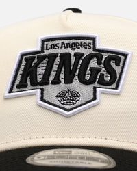 New Era Los Angeles Kings 'Team Color Visor' 9FORTY A-Frame Snapback Chrome/Official Team Color