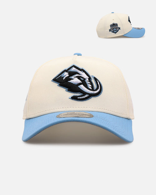 New Era Utah Mammoth 'Team Color Visor' 9FORTY A-Frame Snapback Chrome/Official Team Color