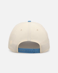 New Era Utah Mammoth 'Team Color Visor' 9FORTY A-Frame Snapback Chrome/Official Team Color