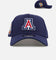 New Era Arizona Wildcats 'Retro Final Four' 9FORTY A-Frame Snapback Official Team Color