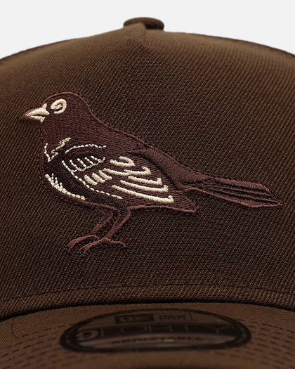 New Era Baltimore Orioles 'Stay Classy' 9FORTY A-Frame Snapback Walnut