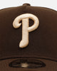 New Era Philadelphia Phillies 'Stay Classy' 9FORTY A-Frame Snapback Walnut