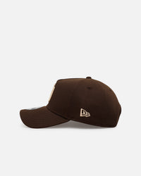 New Era San Diego Padres 'Stay Classy' 9FORTY A-Frame Snapback Walnut
