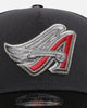 New Era Los Angeles Angels 'Stealth 2.0' 9FORTY A-Frame Snapback Graphite