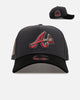 New Era Atlanta Braves 'Stealth 2.0' 9FORTY A-Frame Snapback Graphite
