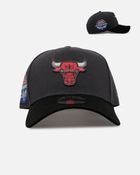 New Era Chicago Bulls 'Stealth 2.0' 9FORTY A-Frame Snapback Graphite