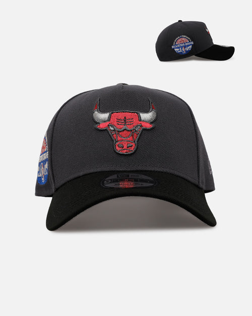 New Era Chicago Bulls 'Stealth 2.0' 9FORTY A-Frame Snapback Graphite
