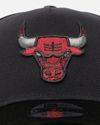 New Era Chicago Bulls 'Stealth 2.0' 9FORTY A-Frame Snapback Graphite