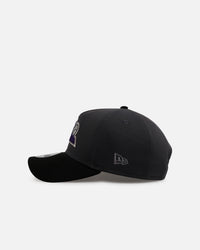 New Era Colorado Rockies 'Stealth 2.0' 9FORTY A-Frame Snapback Graphite