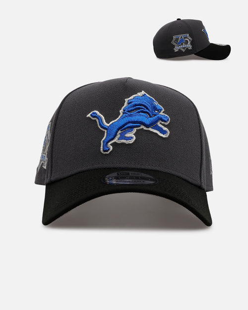 New Era Detroit Lions 'Stealth 2.0' 9FORTY A-Frame Snapback Graphite