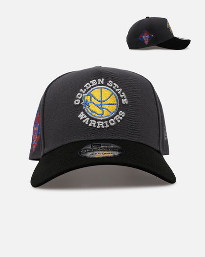 New Era Golden State Warriors 'Stealth 2.0' 9FORTY A-Frame Snapback Graphite