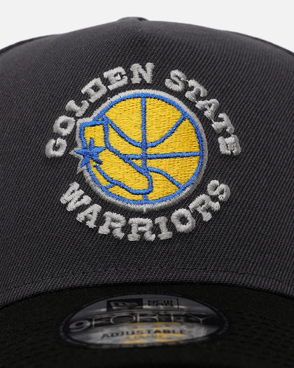 New Era Golden State Warriors 'Stealth 2.0' 9FORTY A-Frame Snapback Graphite