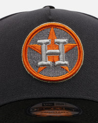 New Era Houston Astros 'Stealth 2.0' 9FORTY A-Frame Snapback Graphite