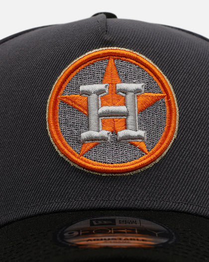 New Era Houston Astros 'Stealth 2.0' 9FORTY A-Frame Snapback Graphite