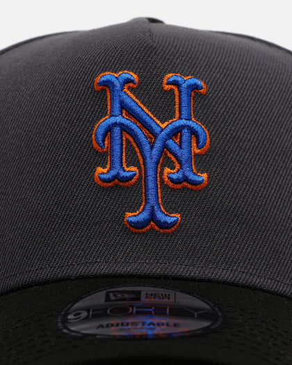 New Era New York Mets 'Stealth 2.0' 9FORTY A-Frame Snapback Graphite