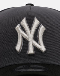 New Era New York Yankees 'Stealth 2.0' 9FORTY A-Frame Snapback Graphite