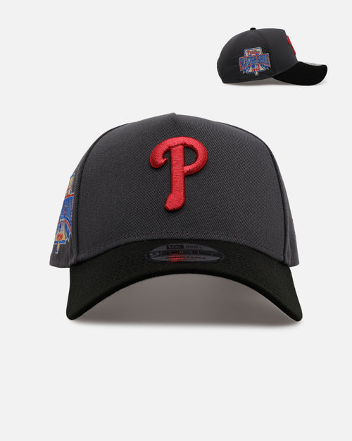 New Era Philadelphia Phillies 'Stealth 2.0' 9FORTY A-Frame Snapback Graphite