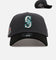 New Era Seattle Mariners 'Stealth 2.0' 9FORTY A-Frame Snapback Graphite