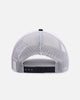 New Era Los Angeles Dodgers 'Upside Down Logo' 9FORTY A-Frame Trucker Snapback White/Black