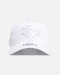 New Era Los Angeles Lakers 'Optic White' 9FORTY A-Frame Snapback Optic White