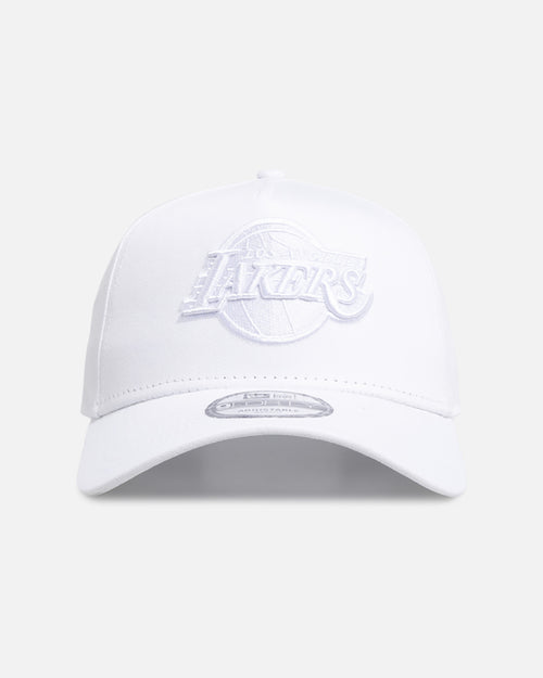 New Era Los Angeles Lakers 'Optic White' 9FORTY A-Frame Snapback Optic White