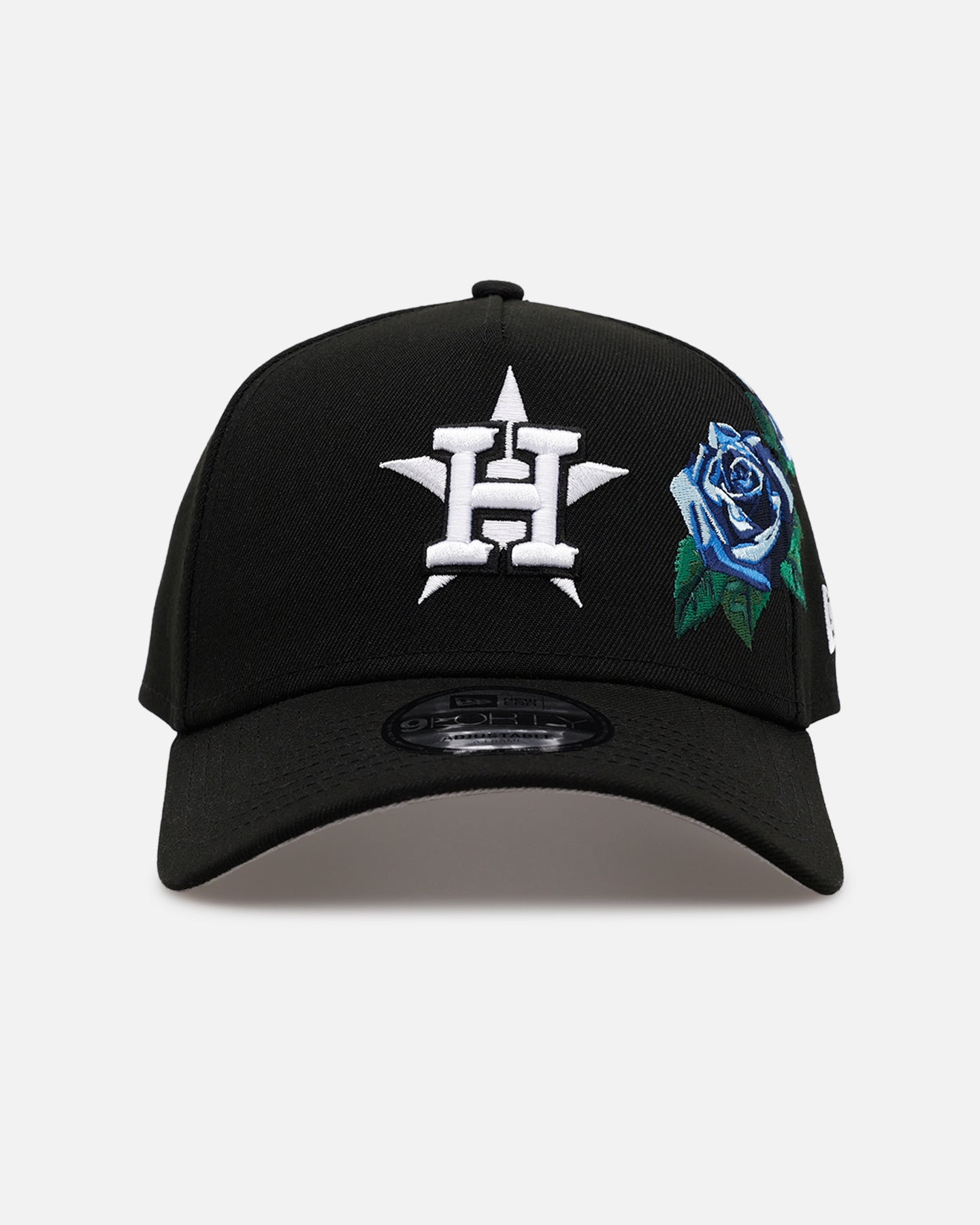 New Era Houston Astros 'Blue Rose' 9FORTY A-Frame Snapback Black