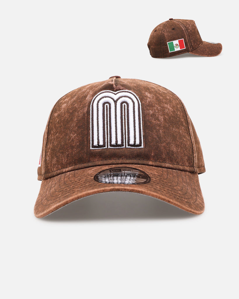 New Era Mexico National Baseball 'Washed Walnut' 9FORTY A-Frame
