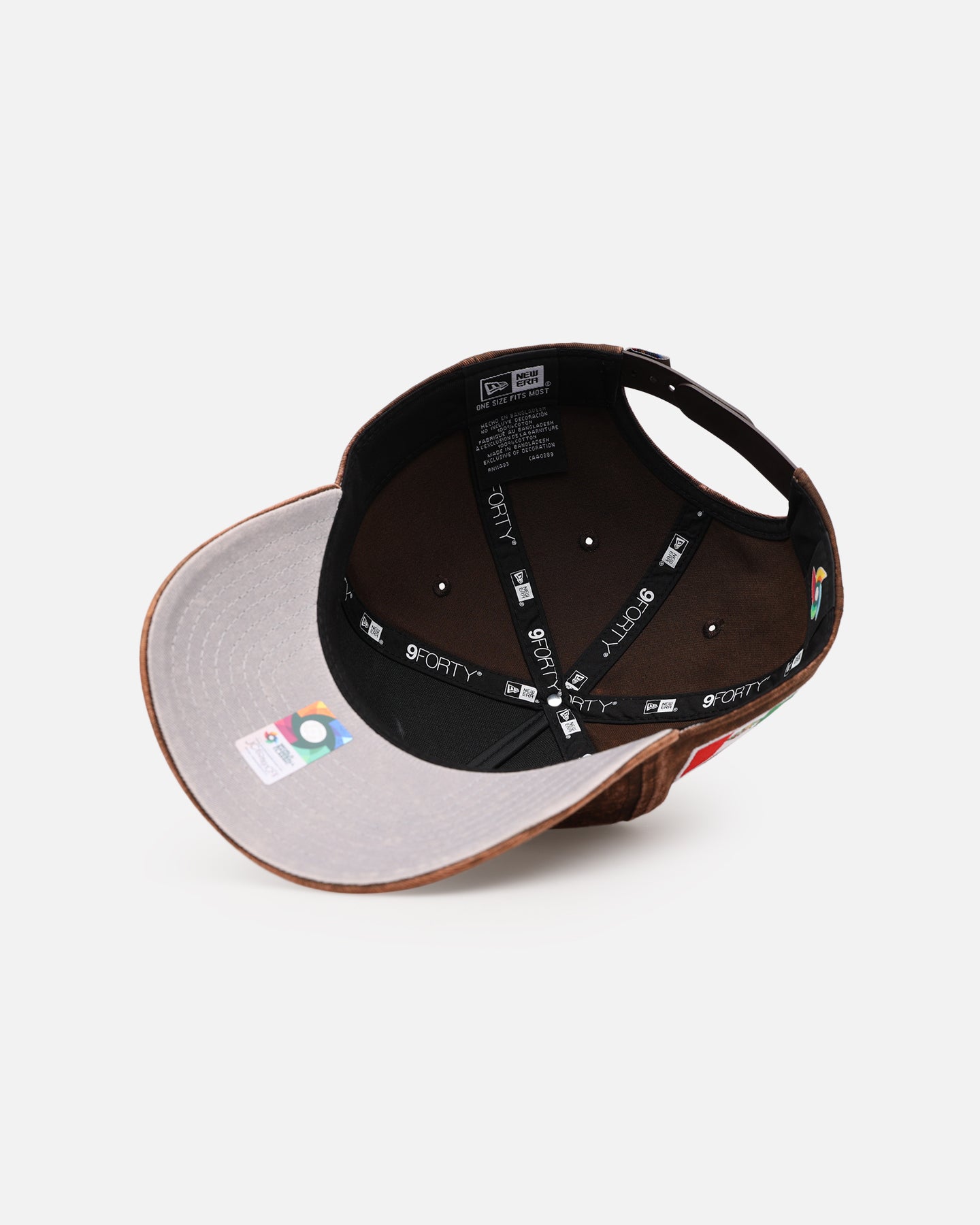 New Era Mexico National Baseball 'Washed Walnut' 9FORTY A-Frame